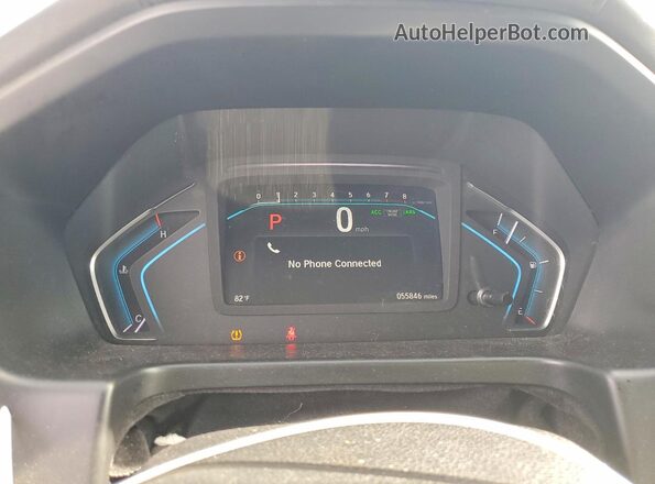 5FNRL6H79LB032289 2020 HONDA ODYSSEY Blue Widok zestawu wskaźników
