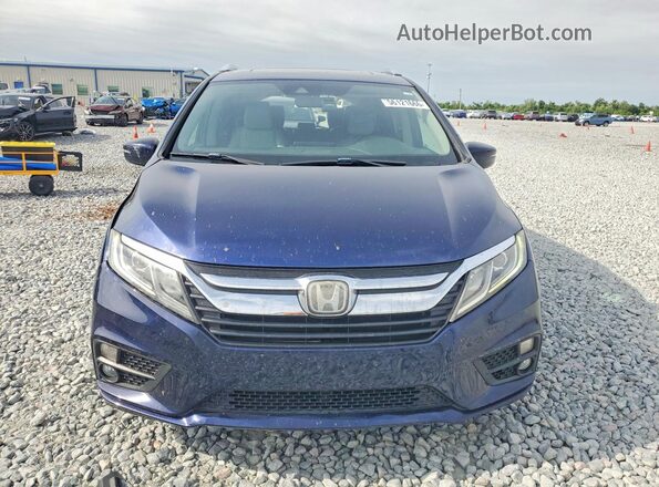 5FNRL6H79LB032289 2020 HONDA ODYSSEY Blue Widok z przodu