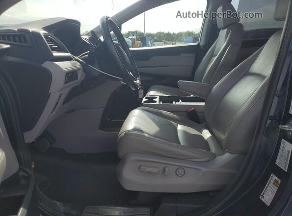 5FNRL6H79LB032289 2020 HONDA ODYSSEY Blue Widok wnętrza z przodu