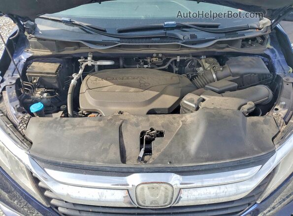 5FNRL6H79LB032289 2020 HONDA ODYSSEY Blue Widok komory silnika