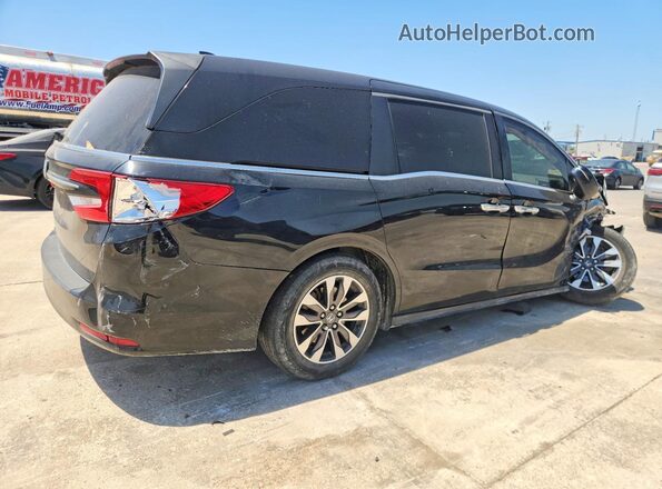5FNRL6H79NB014605 2022 HONDA ODYSSEY Black Задня права чверть