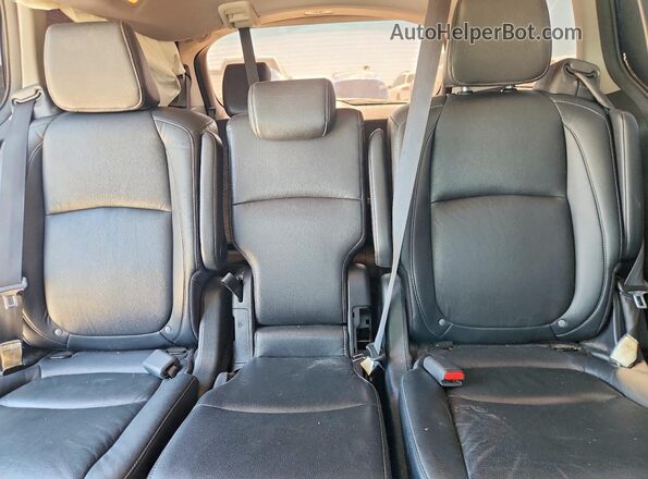 5FNRL6H79NB014605 2022 HONDA ODYSSEY Black Вид задніх сидінь