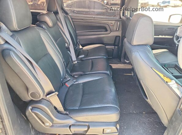 5FNRL6H79NB014605 2022 HONDA ODYSSEY Black Вид задньої частини салону