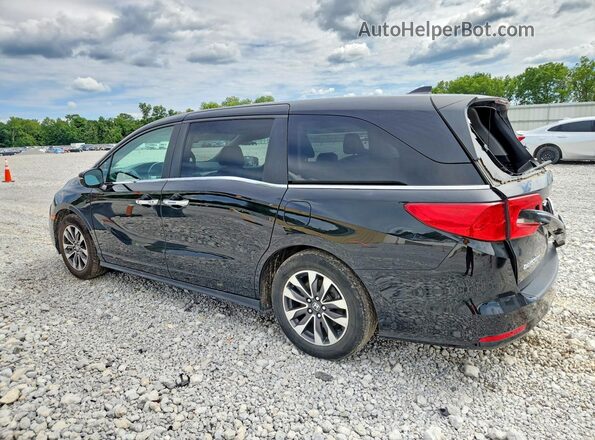 5FNRL6H79NB024230 2022 HONDA ODYSSEY Черный Задняя левая четверть