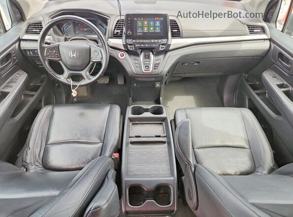 5FNRL6H79NB024230 2022 HONDA ODYSSEY Черный Вид панели приборов