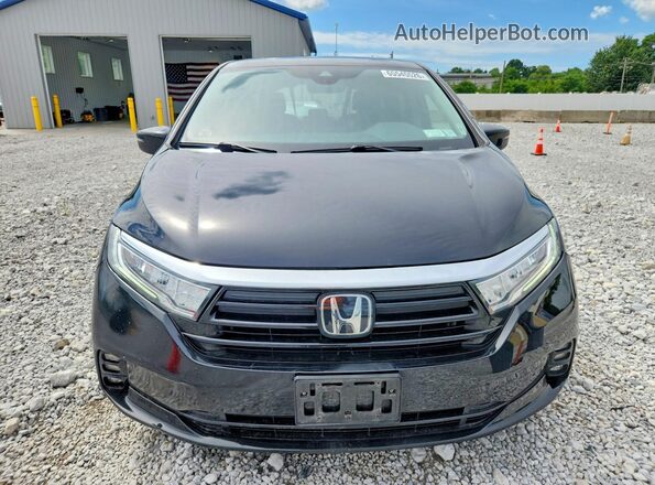 5FNRL6H79NB024230 2022 HONDA ODYSSEY Черный Вид спереди