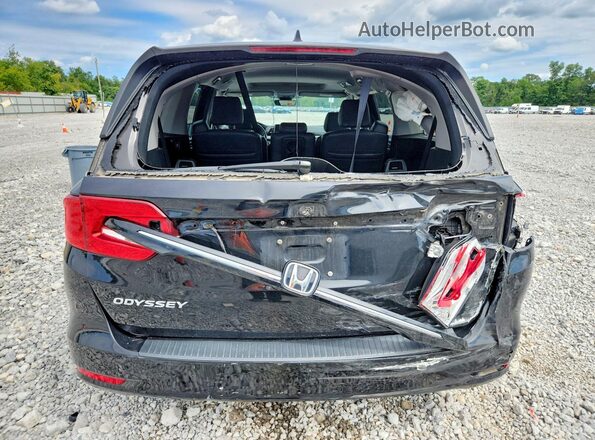 5FNRL6H79NB024230 2022 HONDA ODYSSEY Черный Вид сзади
