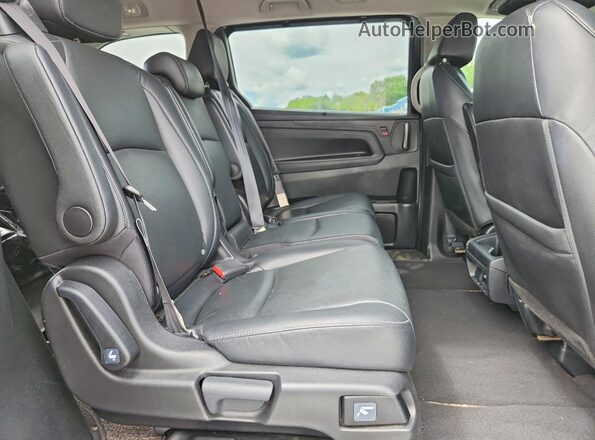 5FNRL6H79NB024230 2022 HONDA ODYSSEY Черный Вид задней части салона