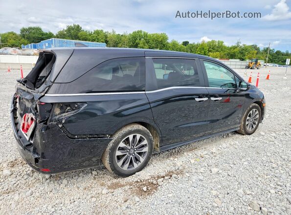 5FNRL6H79NB024230 2022 HONDA ODYSSEY Черный Задняя правая четверть