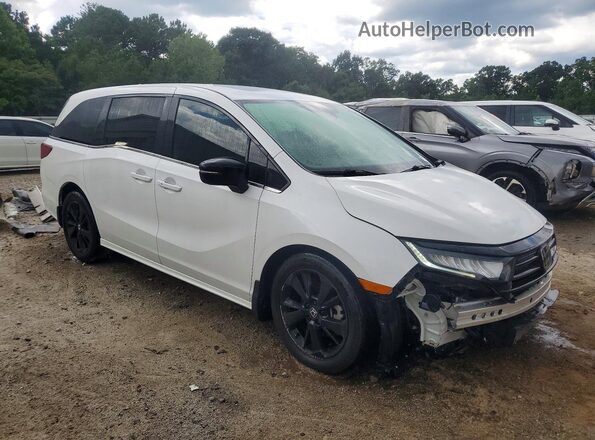 5FNRL6H79RB012827 2024 HONDA ODYSSEY White წინა მარჯვენა