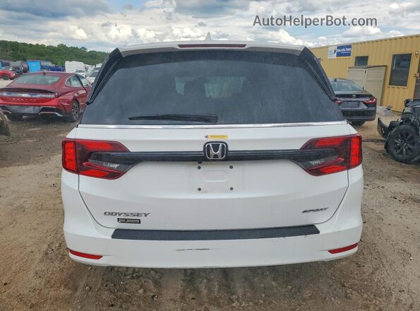 5FNRL6H79RB012827 2024 HONDA ODYSSEY White უკანა ხედი