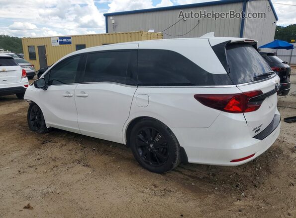 5FNRL6H79RB012827 2024 HONDA ODYSSEY White უკანა მარცხენა