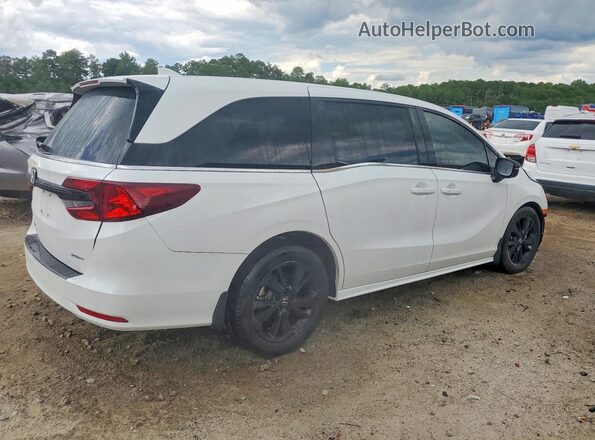 5FNRL6H79RB012827 2024 HONDA ODYSSEY White უკანა მარჯვენა