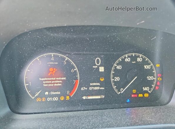 5FNRL6H79SB014969 2025 HONDA ODYSSEY Gray Widok zestawu wskaźników