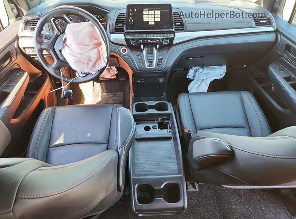 5FNRL6H79SB014969 2025 HONDA ODYSSEY Gray Widok deski rozdzielczej