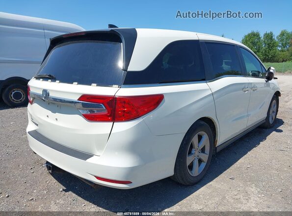 5FNRL6H7XJB044111 2018 HONDA ODYSSEY White Tył prawy