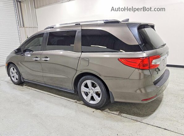 5FNRL6H7XJB069901 2018 HONDA ODYSSEY Gray Задня ліва чверть