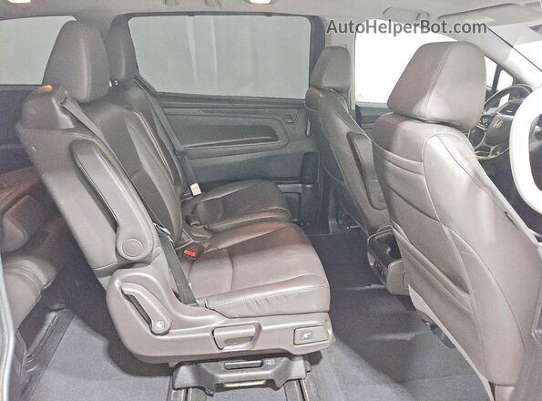 5FNRL6H7XJB069901 2018 HONDA ODYSSEY Gray Вид задньої частини салону
