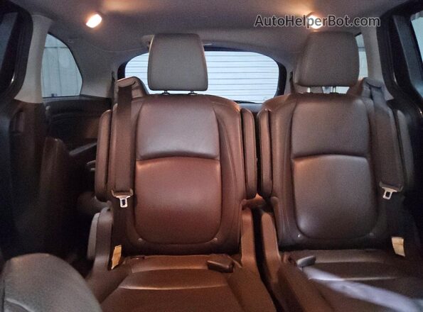 5FNRL6H7XJB069901 2018 HONDA ODYSSEY Gray Вид задніх сидінь