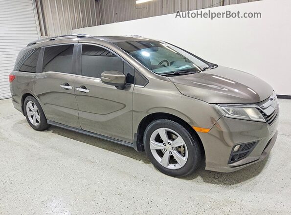 5FNRL6H7XJB069901 2018 HONDA ODYSSEY Gray Передня права чверть