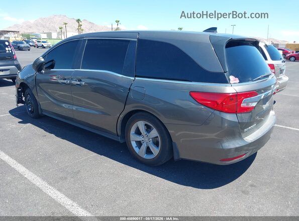5FNRL6H7XJB082471 2018 HONDA ODYSSEY Brown Задня ліва чверть