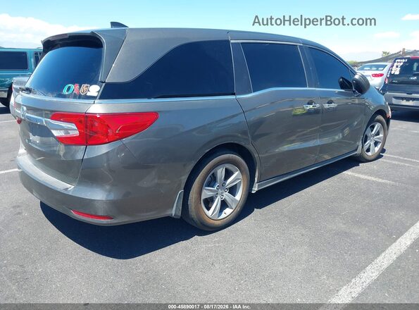 5FNRL6H7XJB082471 2018 HONDA ODYSSEY Brown Задня права чверть