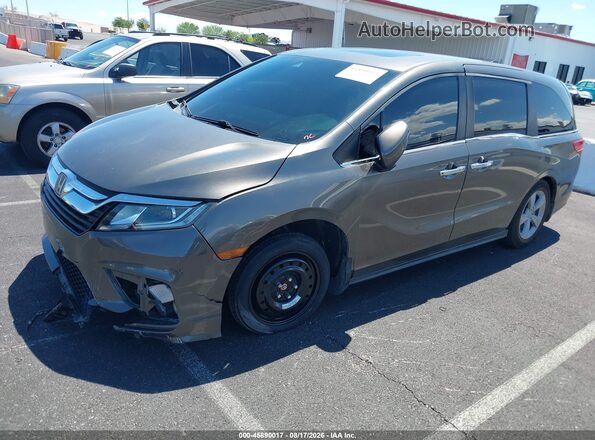 5FNRL6H7XJB082471 2018 HONDA ODYSSEY Brown 