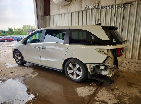 5FNRL6H7XJB084494 2018 HONDA ODYSSEY White უკანა მარცხენა