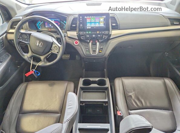 5FNRL6H7XJB084494 2018 HONDA ODYSSEY White წინა პანელის ხედი