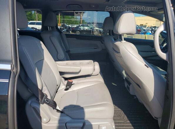 5FNRL6H7XKB042568 2019 HONDA ODYSSEY Черный Вид задних сидений