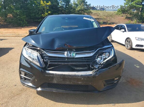 5FNRL6H7XKB042568 2019 HONDA ODYSSEY Черный Вид спереди