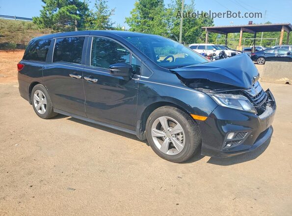 5FNRL6H7XKB042568 2019 HONDA ODYSSEY Черный Передняя правая четверть
