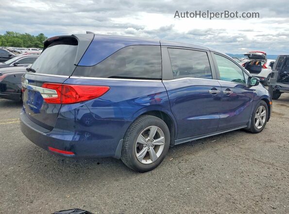 5FNRL6H7XKB073965 2019 HONDA ODYSSEY Blue უკანა მარჯვენა