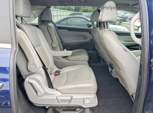 5FNRL6H7XKB073965 2019 HONDA ODYSSEY Blue უკანა სალონის ხედი
