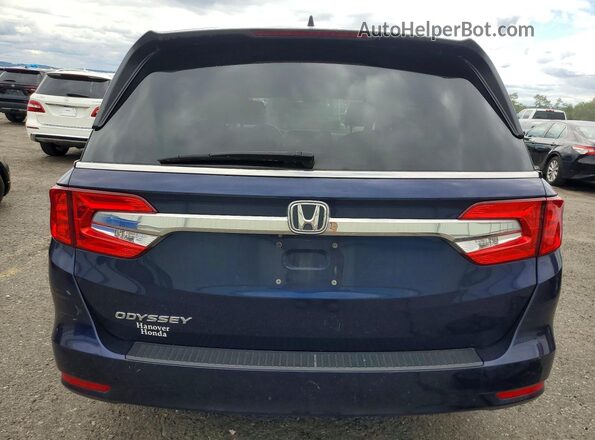 5FNRL6H7XKB073965 2019 HONDA ODYSSEY Blue უკანა ხედი