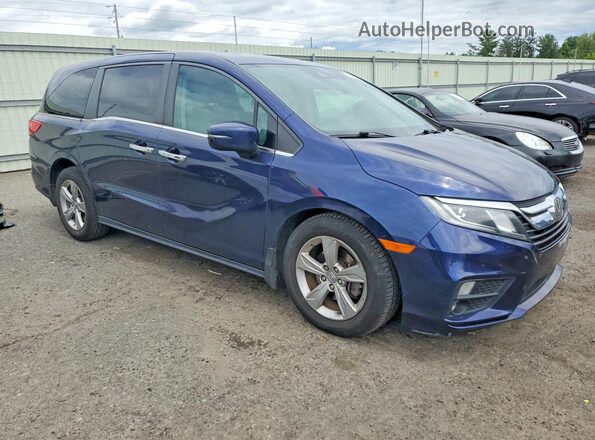 5FNRL6H7XKB073965 2019 HONDA ODYSSEY Blue წინა მარჯვენა
