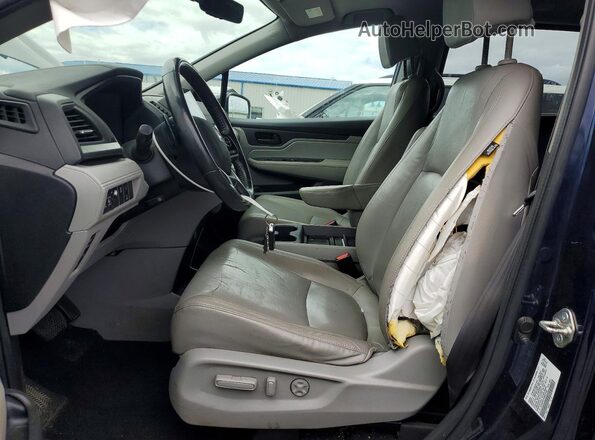 5FNRL6H7XKB073965 2019 HONDA ODYSSEY Blue წინა სალონის ხედი