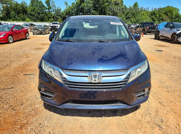 5FNRL6H7XKB128575 2019 HONDA ODYSSEY Blue Вид спереду