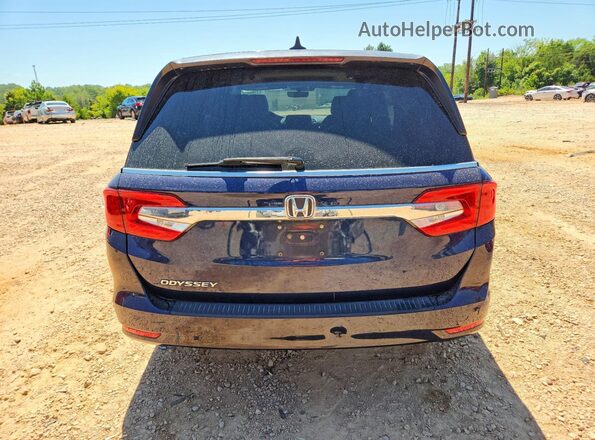 5FNRL6H7XKB128575 2019 HONDA ODYSSEY Blue Вид ззаду