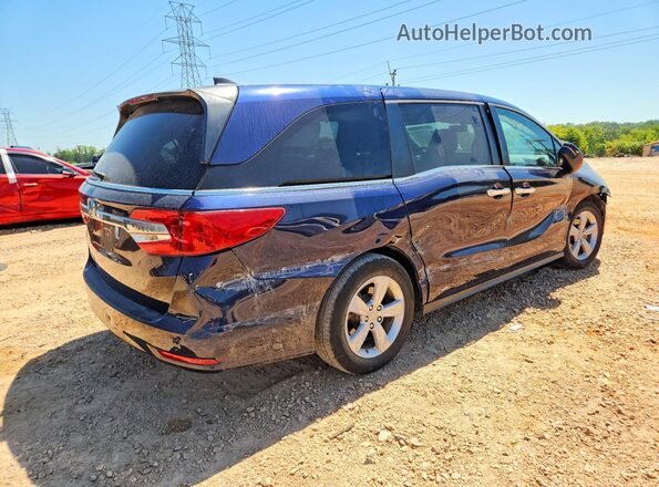 5FNRL6H7XKB128575 2019 HONDA ODYSSEY Blue Задня права чверть