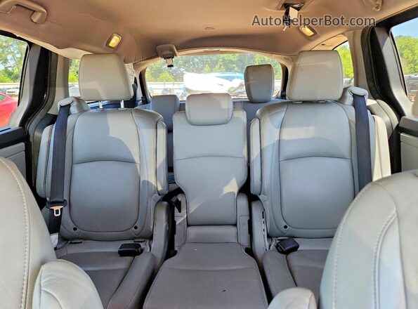 5FNRL6H7XKB128575 2019 HONDA ODYSSEY Blue Вид задніх сидінь