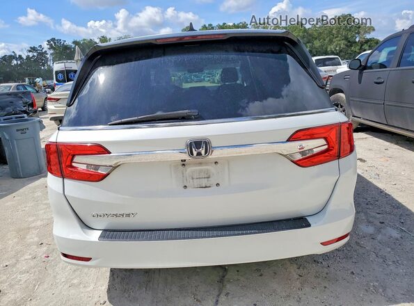 5FNRL6H7XLB037985 2020 HONDA ODYSSEY Белый Вид сзади