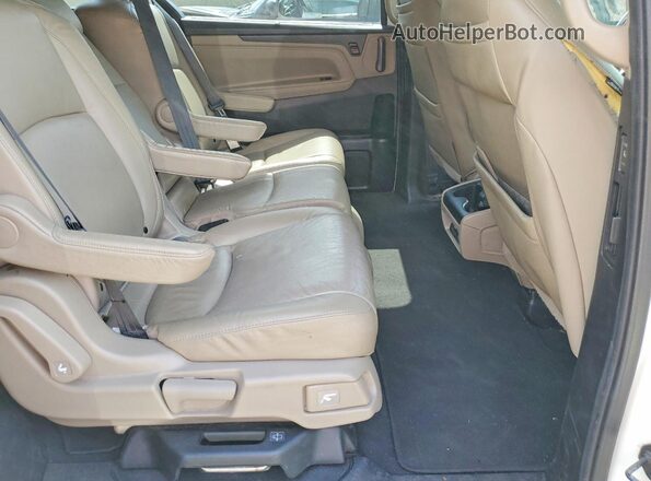 5FNRL6H7XLB037985 2020 HONDA ODYSSEY Белый Вид задней части салона