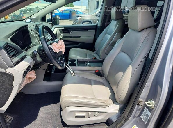 5FNRL6H7XLB042216 2020 HONDA ODYSSEY Silver Vista interior delantera