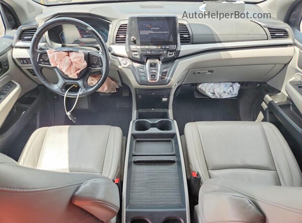 5FNRL6H7XLB042216 2020 HONDA ODYSSEY Silver Vista del salpicadero