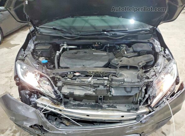 5FNRL6H7XLB049196 2020 HONDA ODYSSEY Gray Вид підкапотного простору