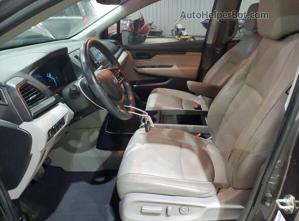 5FNRL6H7XLB049196 2020 HONDA ODYSSEY Gray Вид салону спереду