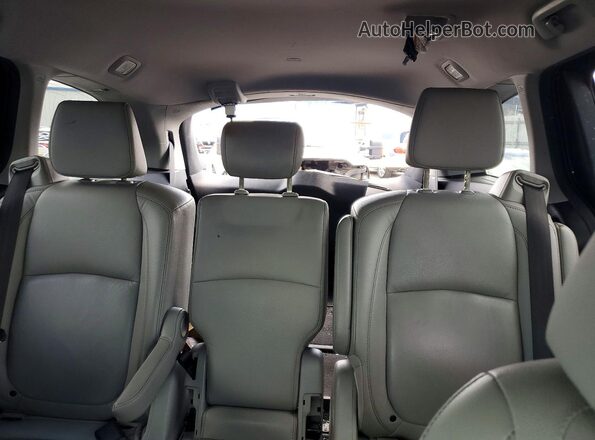 5FNRL6H7XNB006450 2022 HONDA ODYSSEY Blue Widok tylnych siedzeń