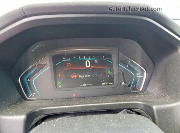 5FNRL6H7XNB006450 2022 HONDA ODYSSEY Blue Widok zestawu wskaźników