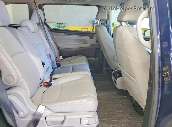 5FNRL6H7XNB040291 2022 HONDA ODYSSEY Blue უკანა სალონის ხედი